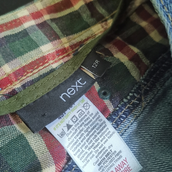 Next Low Waist Eur 40 Boyfriend Flare Jeans - Picture 3 of 3